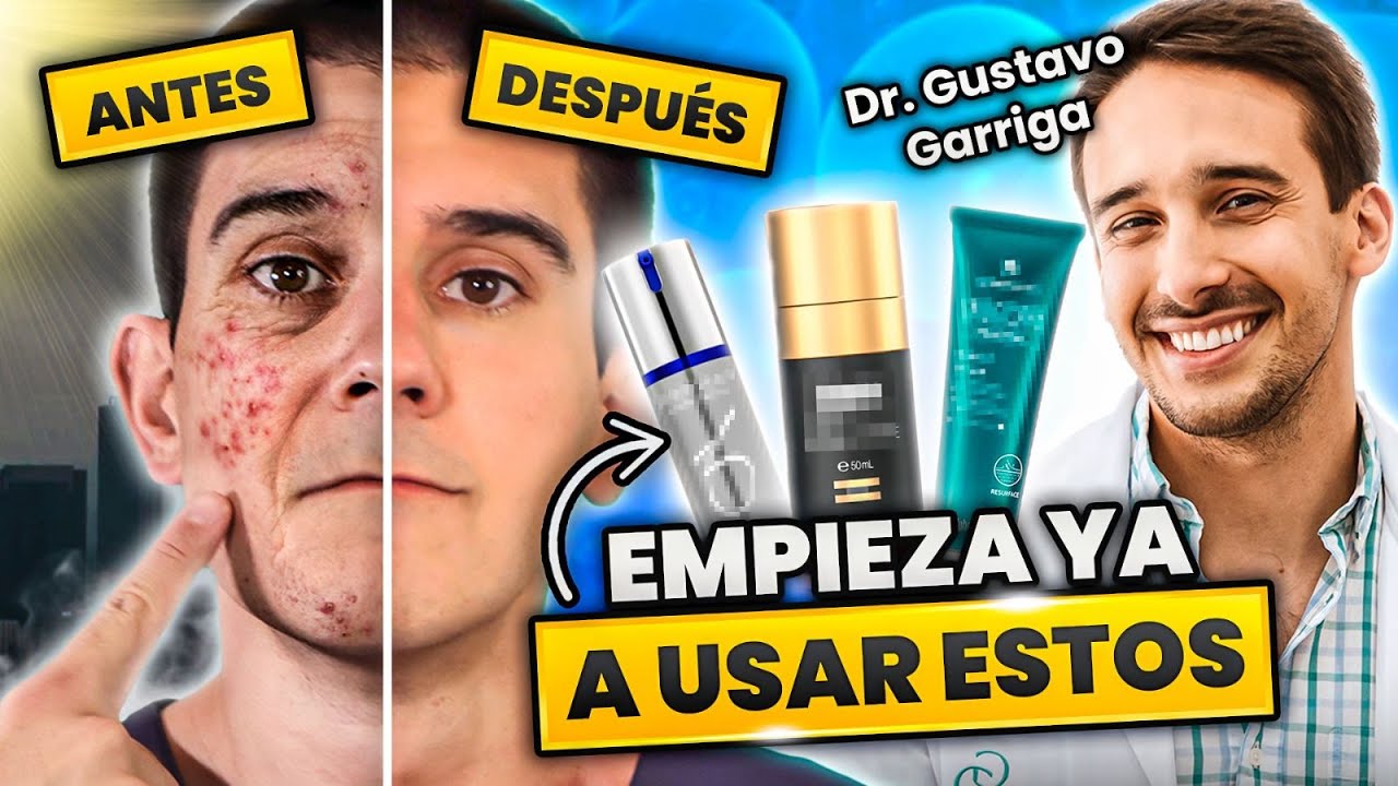 ¡PIEL RADIANTE!👨‍⚕️DERMATÓLOGO REVELA los MEJORES COSMÉTICOS para 2023
