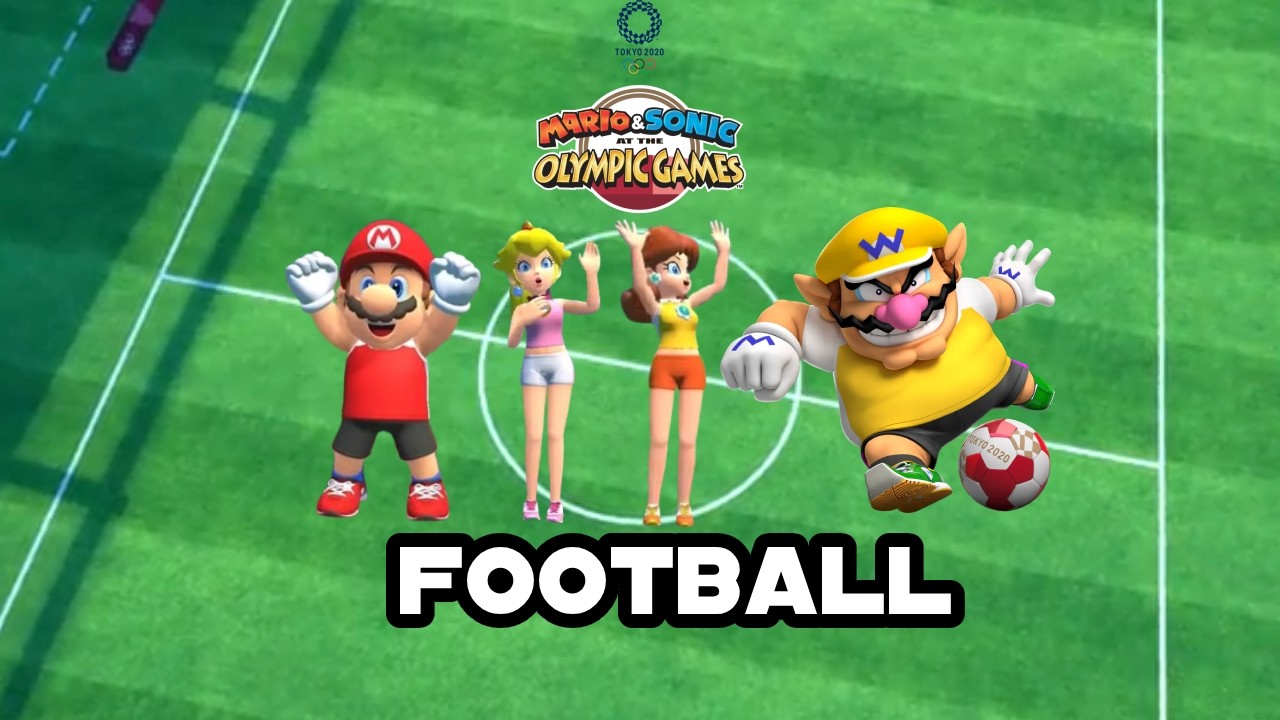 Mario & Sonic At The Tokyo 2020 Olympic Games Football # 78 (Team Mario)