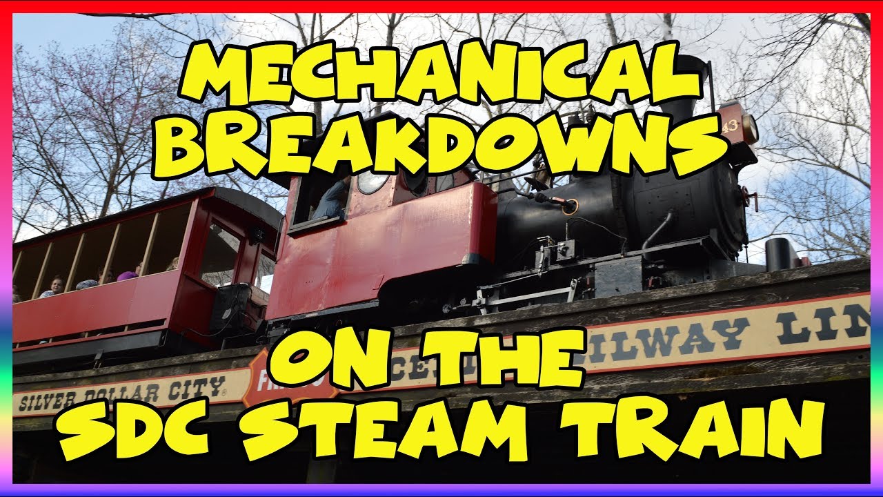 Mechanical Breakdowns on Silver Dollar City Steam Train- Ep 126 Confessions of a Theme Park Worker