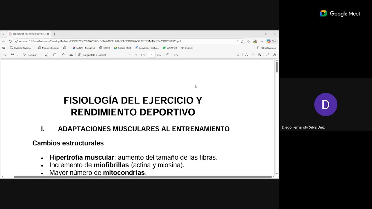 CURSO MODULAR:FISIOLOGÍA DEL EJERCICIO Y RENDIMIENTO DEPORTIVO