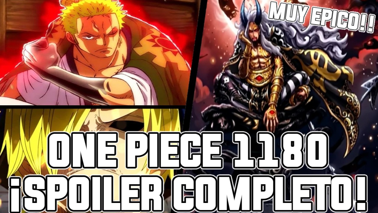 ONE PIECE CAPITULO 1180 (SPOILER COMPLETO) | NERONA IMU DESTRUYE A LOS MUGIWARAS Y A ELBAPH