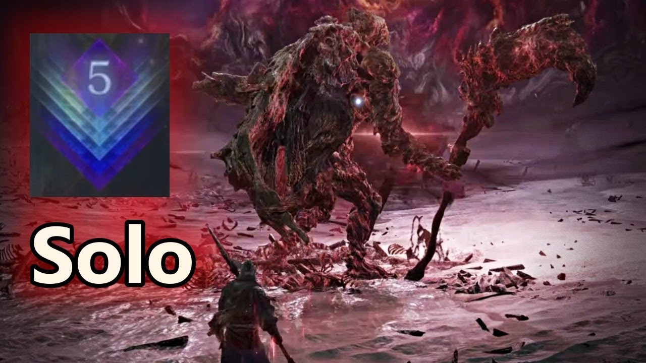 Depth 5 Solo Dreglord is INTENSE!  | Elden Ring Nightreign
