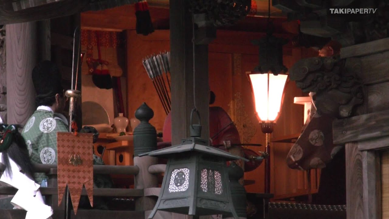 紙祖神 ： 岡太・大瀧神社「紙と神のまつり」１日目（平成22年5月3日）