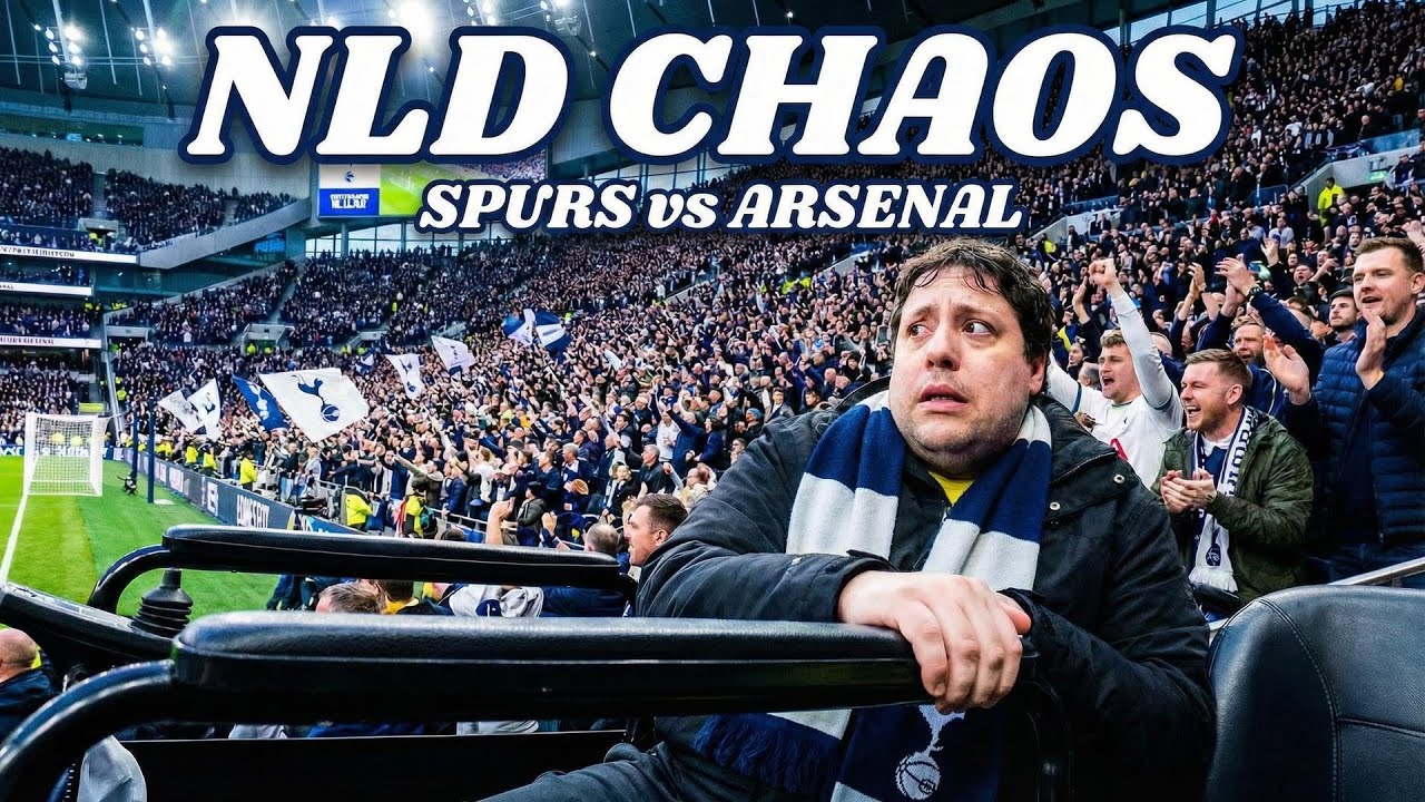 Spurs vs Arsenal Wheelchair POV | The Chaos You Don't See On Highlights