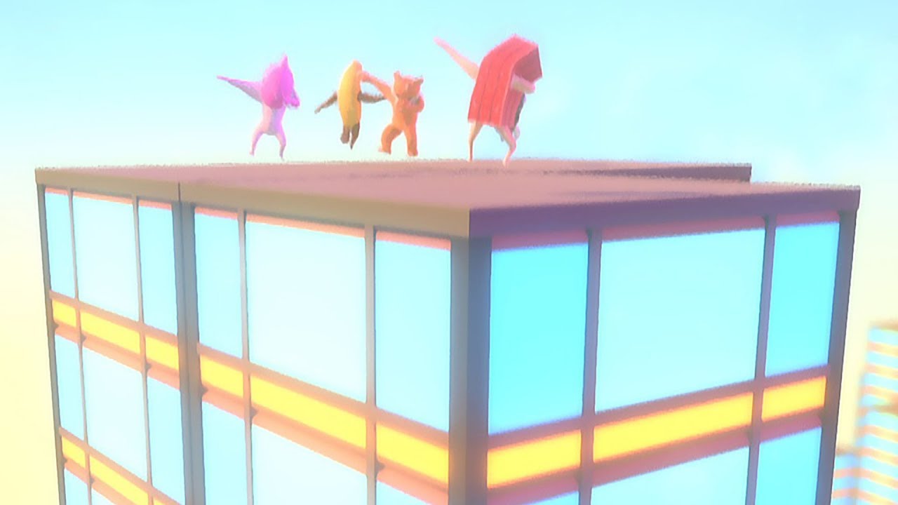 A BETTER GANG BEASTS | A Gummy's Life Funny Moments w/ a lot of people