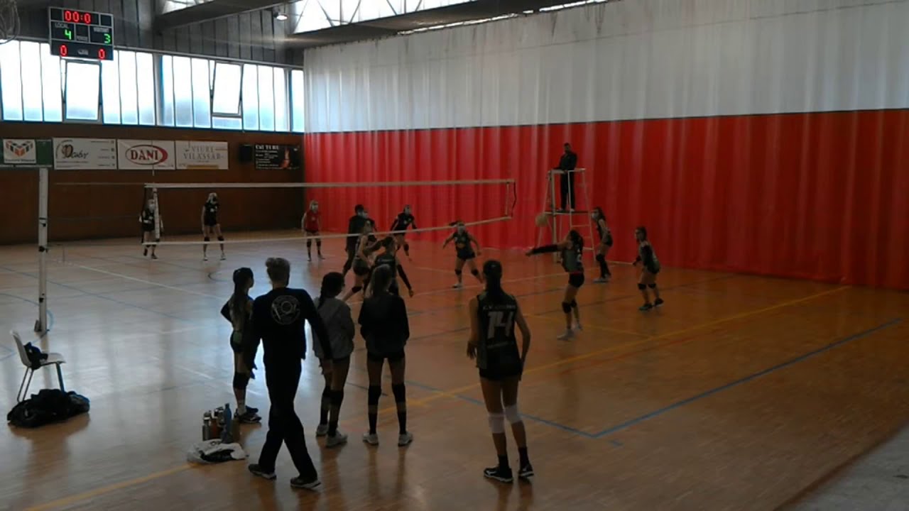 Volei Vilassar Blanc vs. C.V.A. Juvenil Fem. A