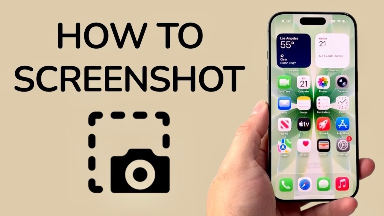 How To Take Screenshots On iPhone 17
