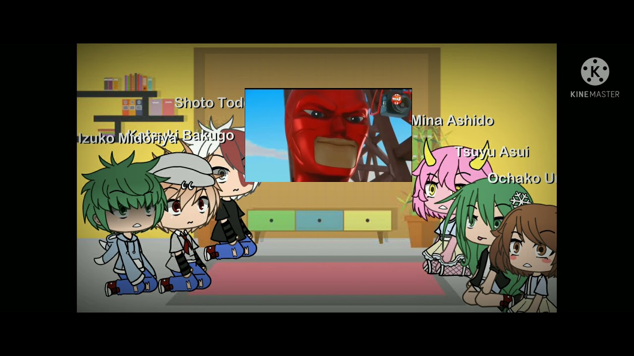 My Hero Academia reacting to miraculous ladybug🐞(BakuDeku😏)