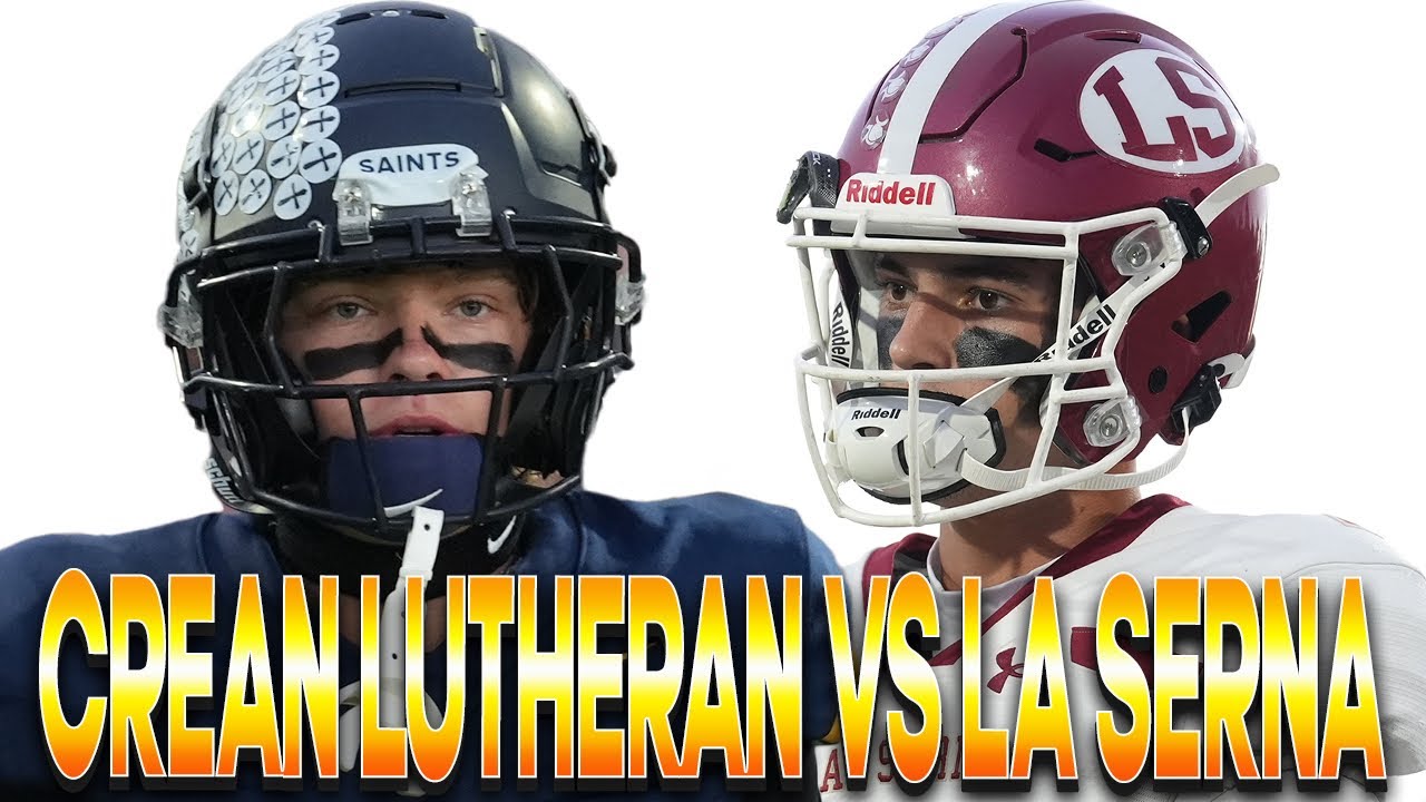 Crean Lutheran vs La Serna🔥 Hard Hitting Action💥Caden Jones Goes Crazy🎬🤯 Week 4