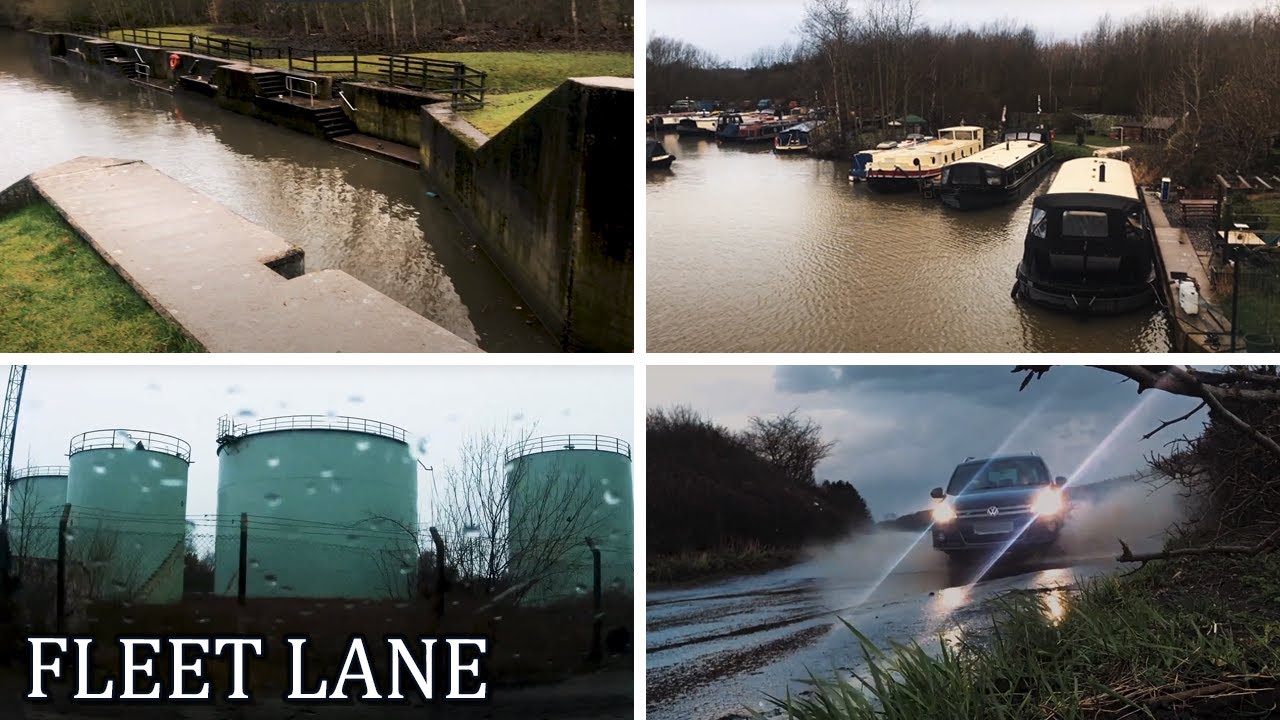 THE MYSTERY TRACK & THE TRIPLE JACK STACK - Fleet Lane, Leeds, Lemonroyd Marina, Oil Depot, Floods