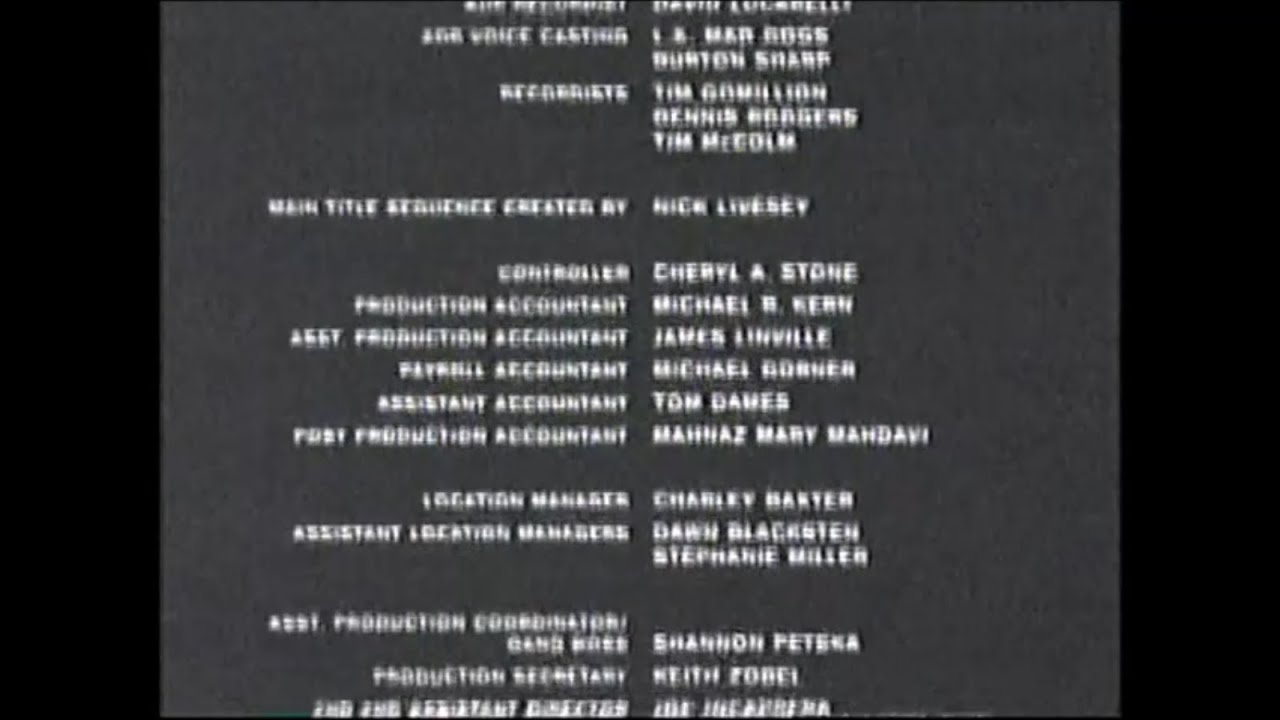 Hannibal (2001) End Credits (TNT 2007)