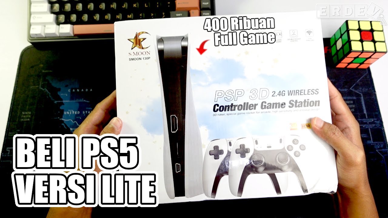 COBAIN PS5-an VERSI LITE YANG MURAH BANGET DAN BISA BUAT NOSTALGIA! - Game SMOON 130P Retro Console