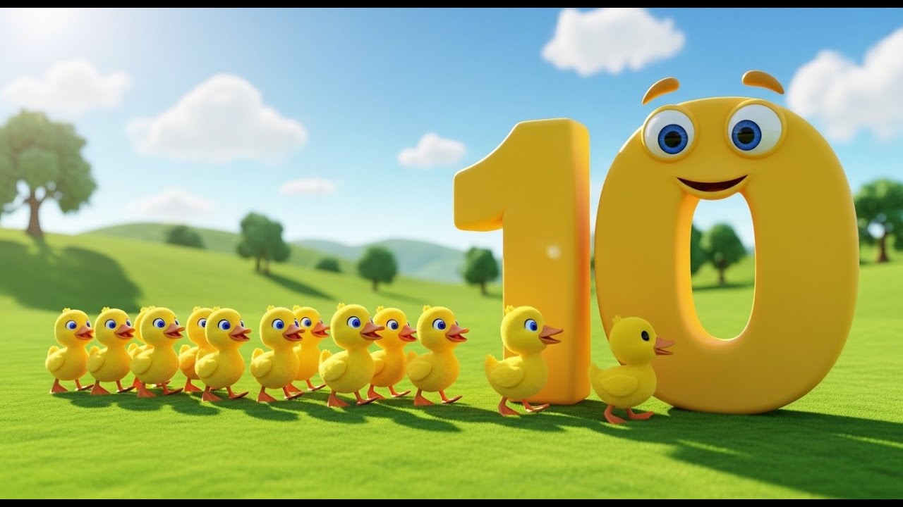One, Two, Let’s Count to Ten! | Fun Counting Song for Kids | Nursery Rhymes & Songs for Children
