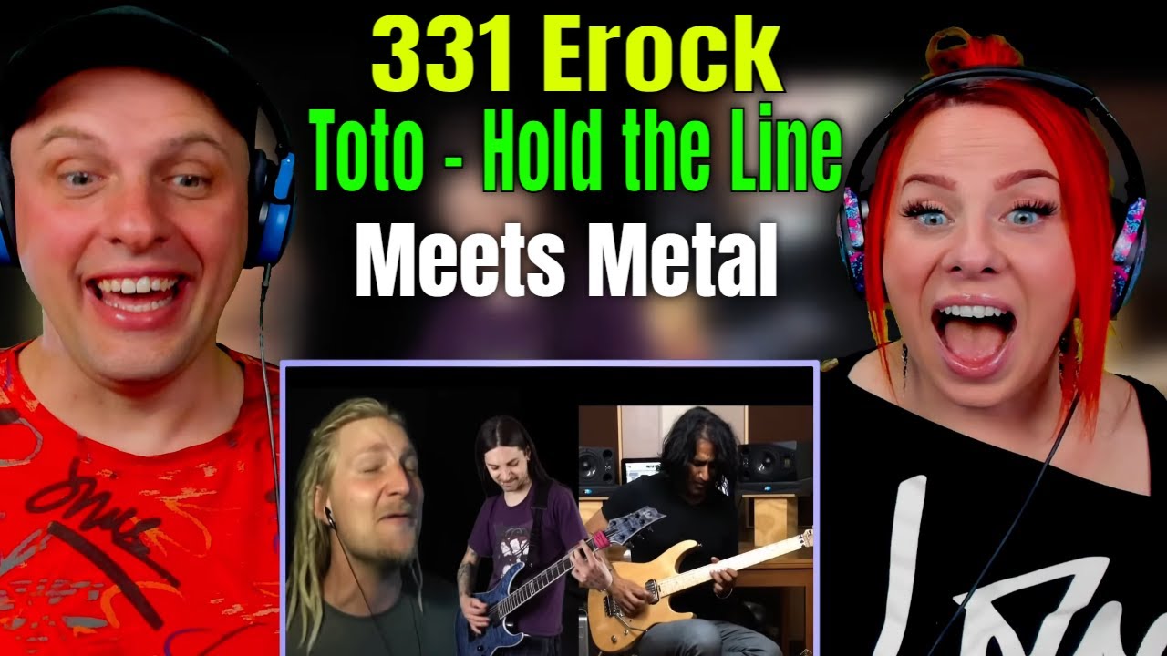 331 Erock Toto - Hold the Line Meets Metal (with Rob Lundgren & Prashant Aswani) WOLF HUNTERZ REACT