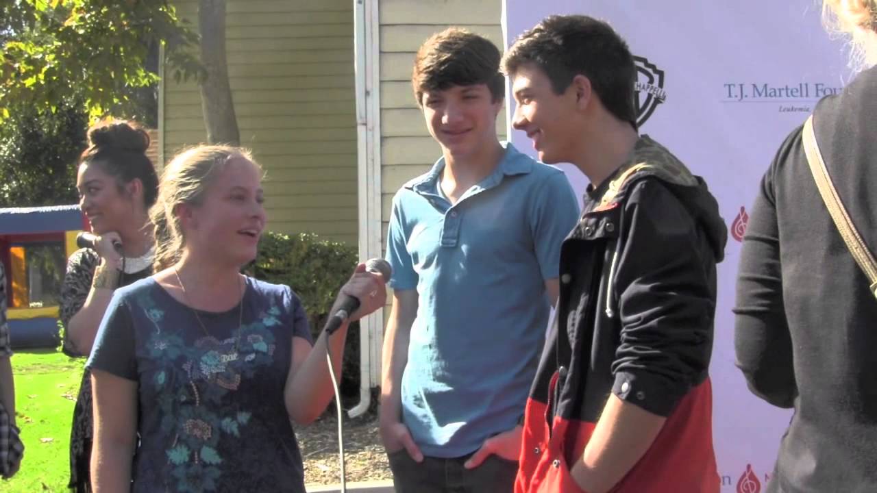 Bradley Steven Perry and Jake Short Interview at 6th Annual TJ Martell Family Day