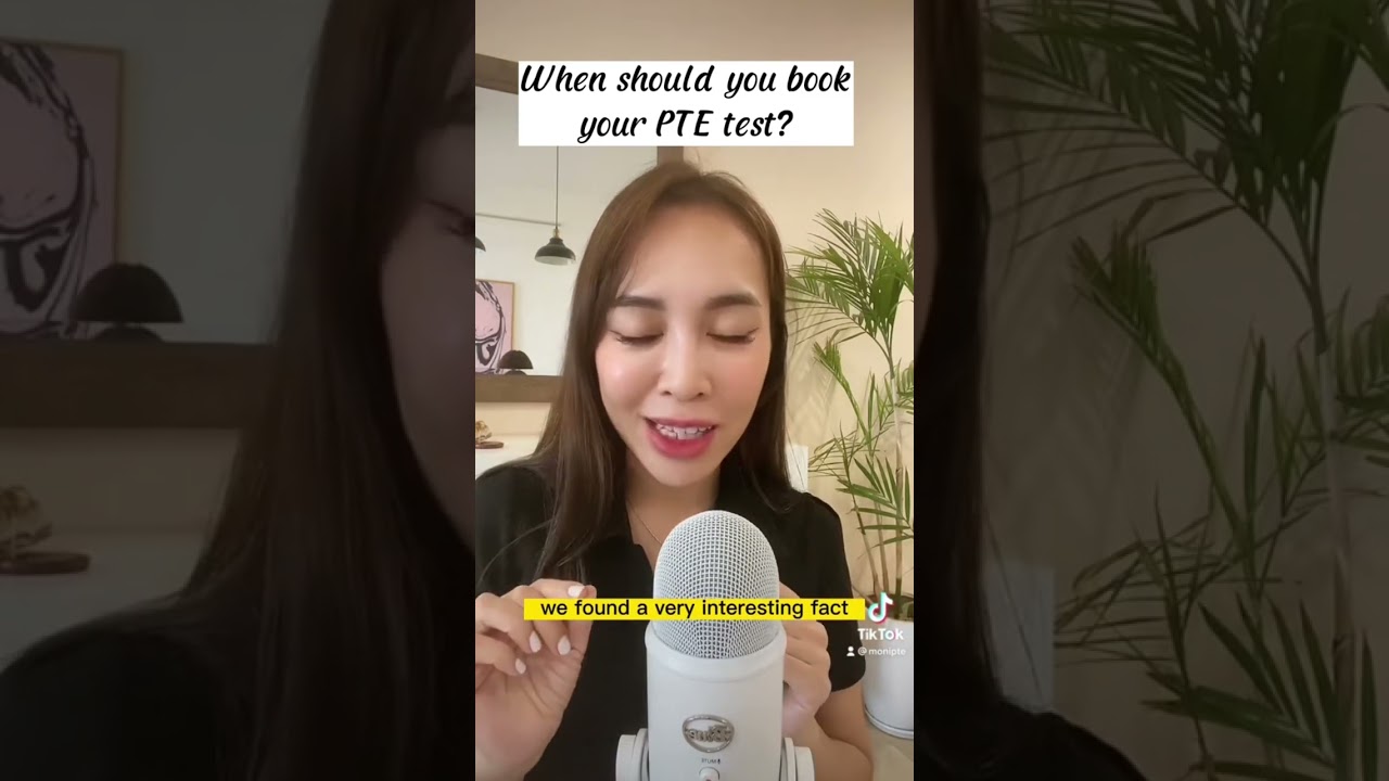 Когда следует записаться на экзамен PTE?