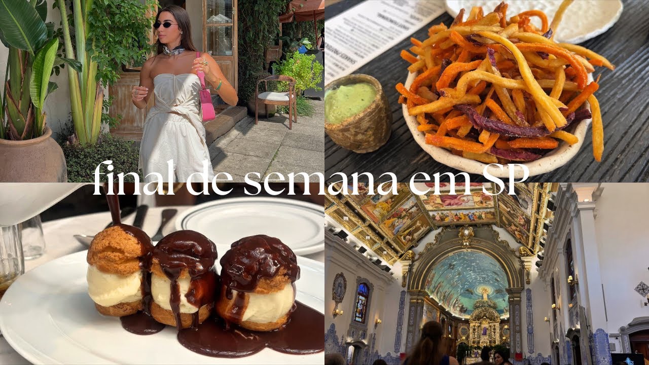 fds em SP | tour gastronômico, compras de páscoa, corrida no ibirapuera, cafés, barzinho