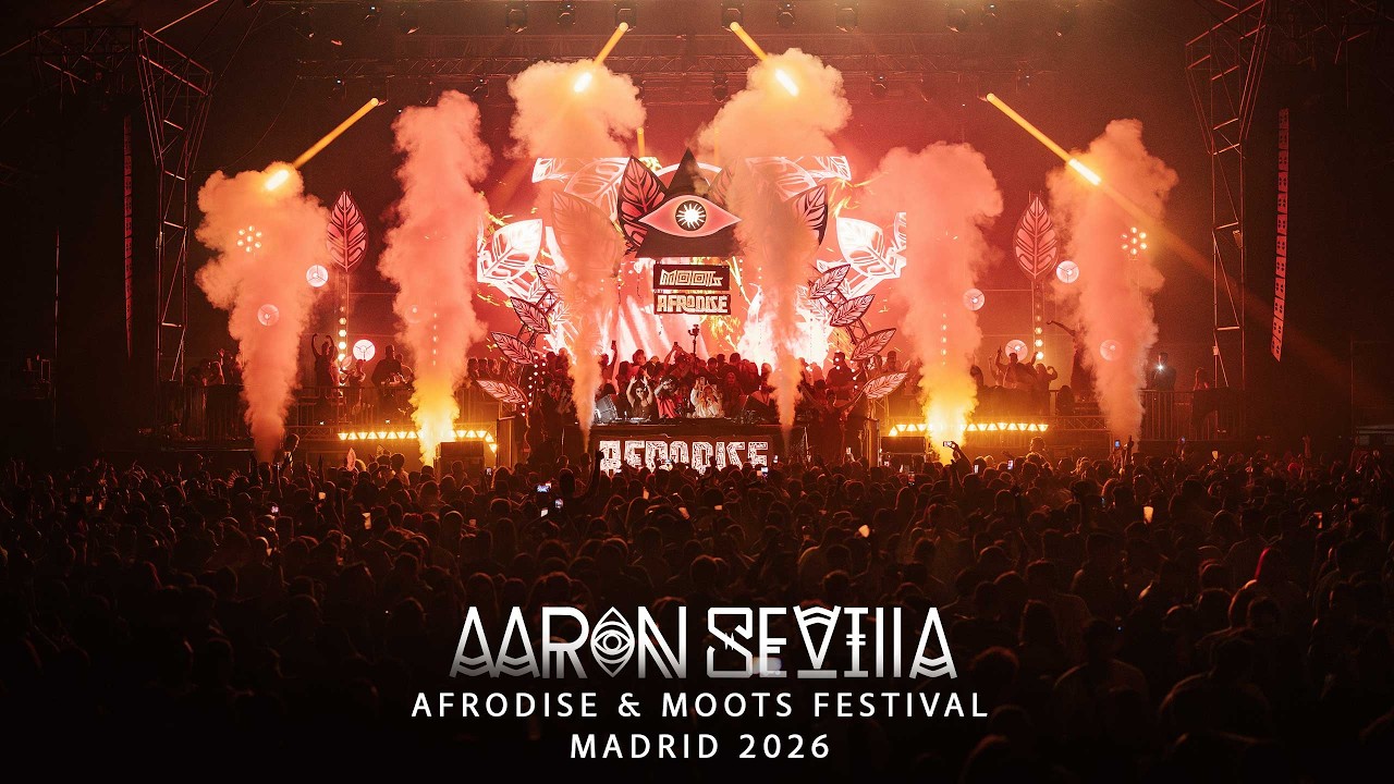 Aaron Sevilla en Afrodise & Moots Festival (Madrid) — Flamenco Afro House en Vivo