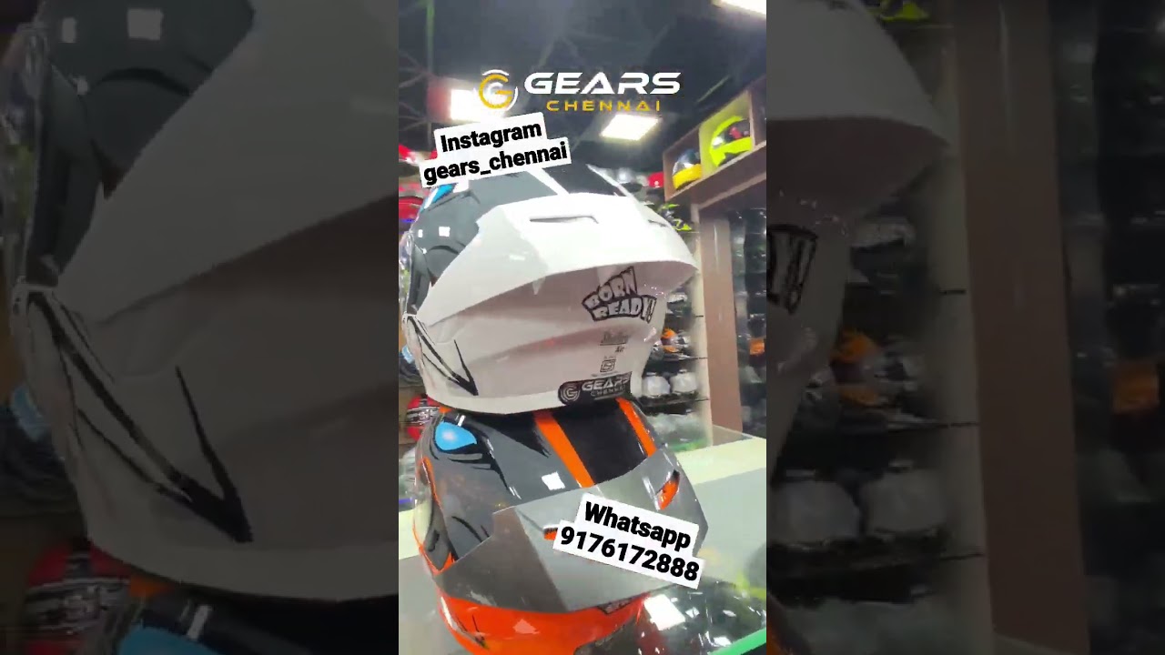 Budget helmet with spoiler