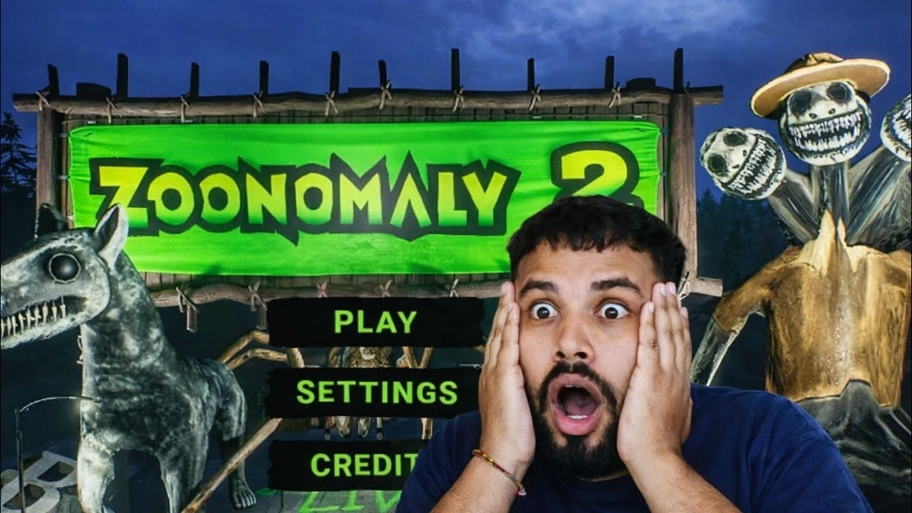 ZOONOMALY  Full Gameplay Walkthrough | Day Mode से Night तक 😱 | Horror Game Live Hindi