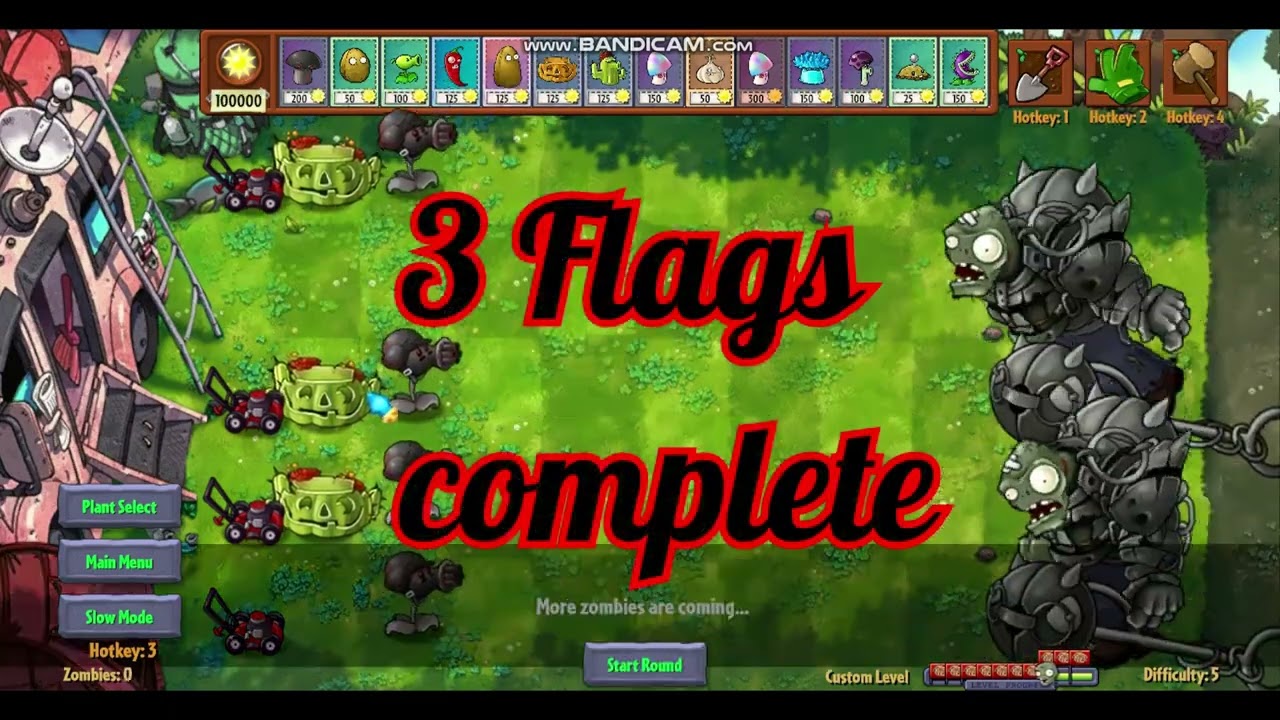King plants challenge#2 (pvzfusion)