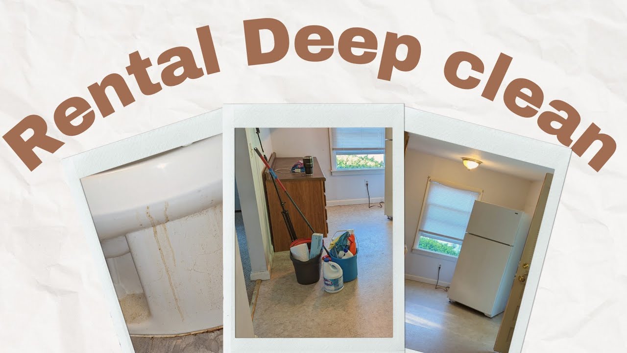 Deep Cleaning Rental Property!