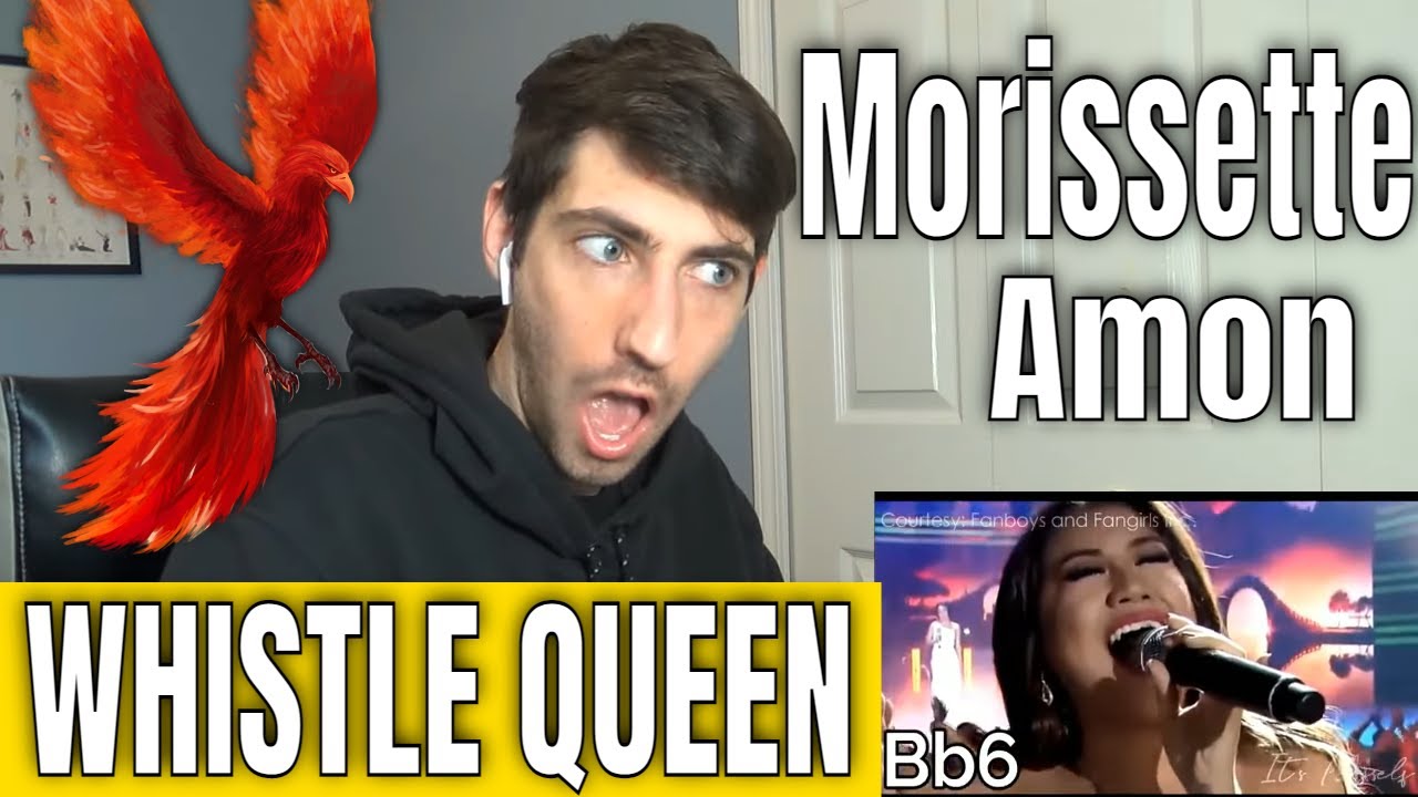 Morissette Amon - WHISTLE NOTES Compilation REACTION