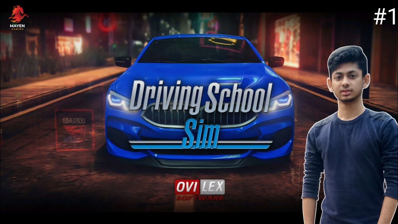 DRIVING SCHOOL SIMULATOR 2020 GAME | OVIDIU POP | PARIS RACE | MAYEN GAMING | GAMEPLAY#1