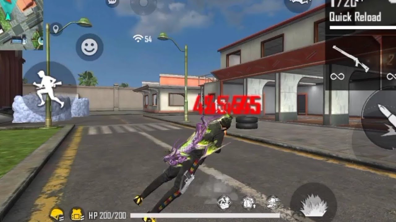 EMOTE HEADSHOT IN TRAINING WITH NEW ID ||| RDX GAMER