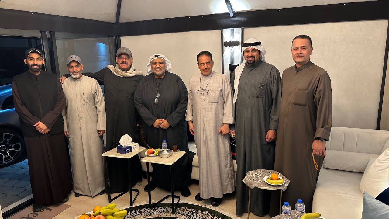 اجتماع الأحبة في المجلس البوليوودي بالكويت مع الفنان الجميل داؤود حسين | حمد الريامي