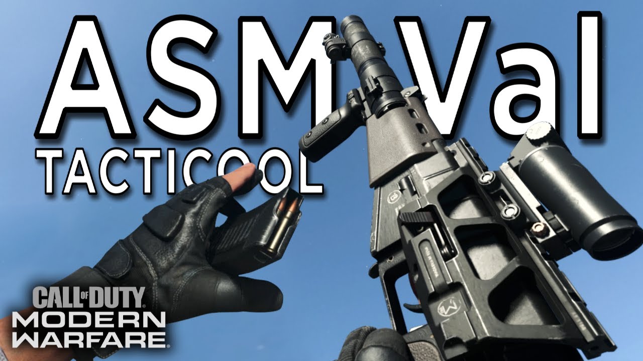 Tacticool ASM Val 🤯 in Modern Warfare 2019 Gameplay