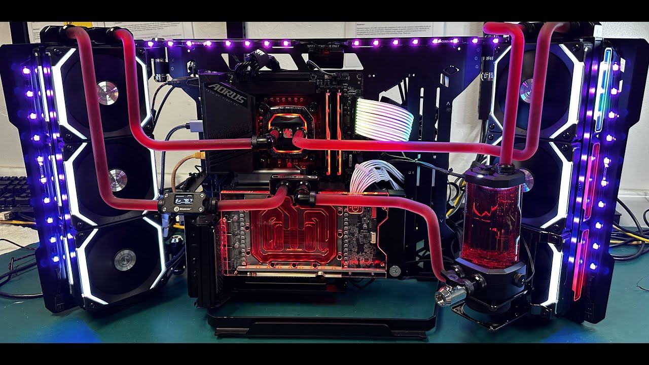 Heartland Computer Omaha - Custom Hardline Water-Cooling Gaming System