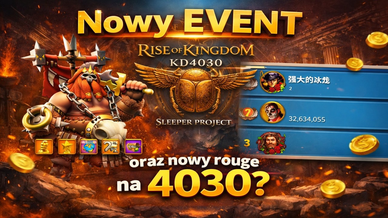 Rise of Kingdoms| Scarab Project KD4025 - Co się dzieje na 4030!?