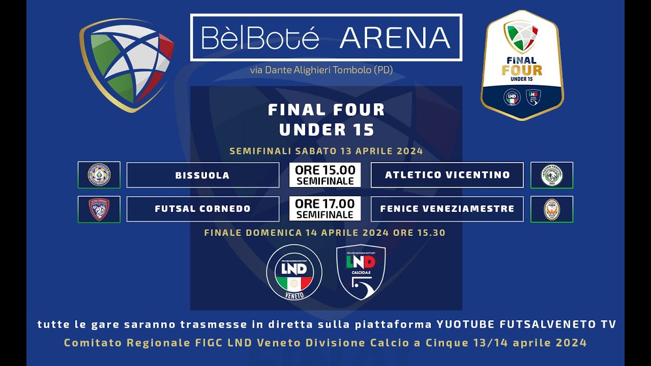 ⚽ Futsal Cornedo 🆚 Fenice VeneziaMestre
