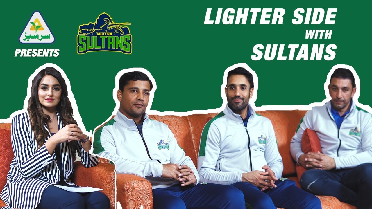 Lighter Side with Sultans: Zeeshan Ashraf, Ravi Bopara & Azhar Mahmood | Multan Sultans | Sarsabz