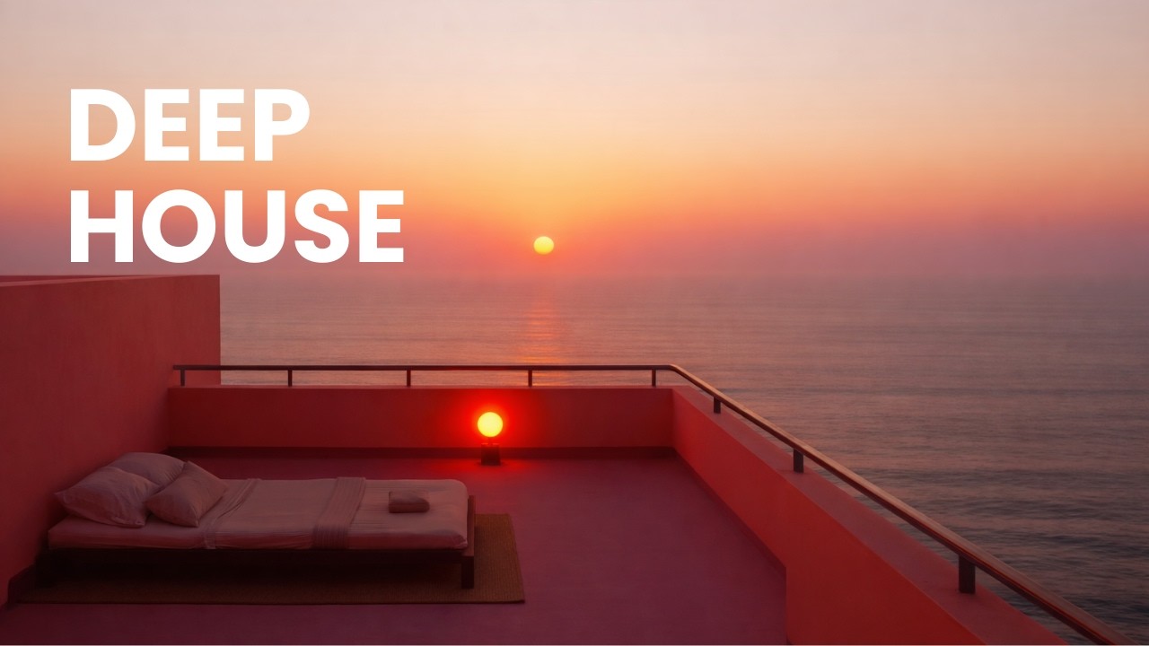 Deep House Music 🌇 — Rooftop Sunset Vibes | Chill Skyline Track