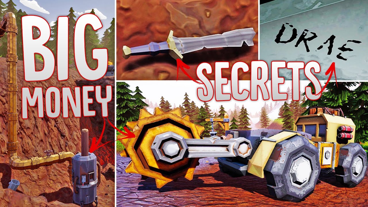 I Found The Largest Secrets, Gold Nuggets & Glitches - Relic Found & New Land! - Hydroneer