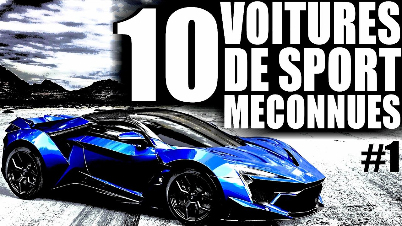 10 VOITURES DE SPORT MÉCONNUES #1