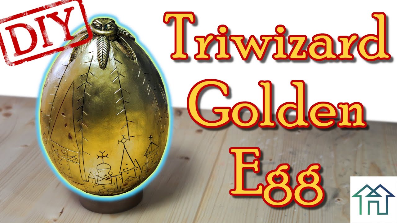 HARRY POTTER | How to Make the TRIWIZARD GOLDEN EGG