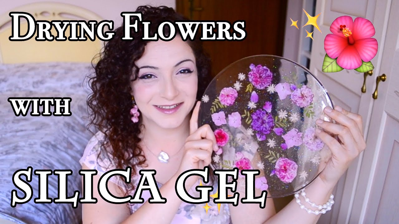 Come essiccare i fiori col Silica Gel e realizzare un quadretto in resina
