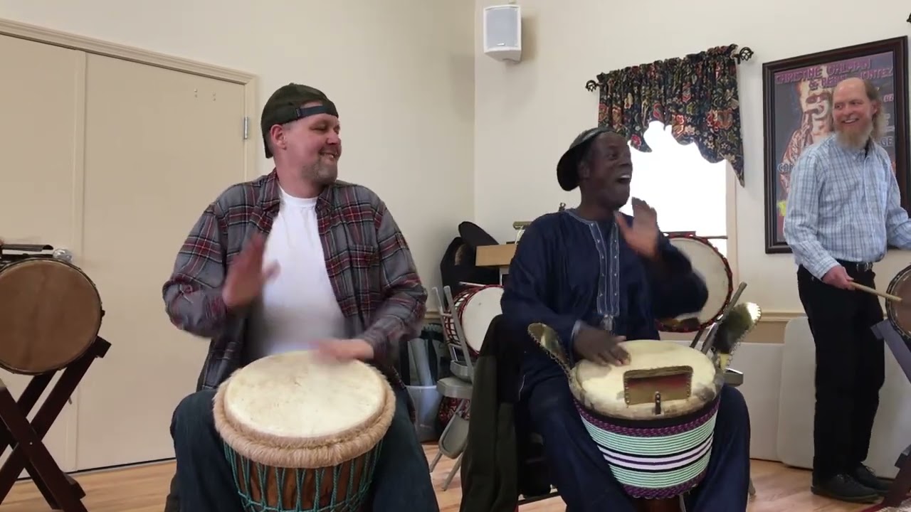 Bolokada Condé and Matt Dean