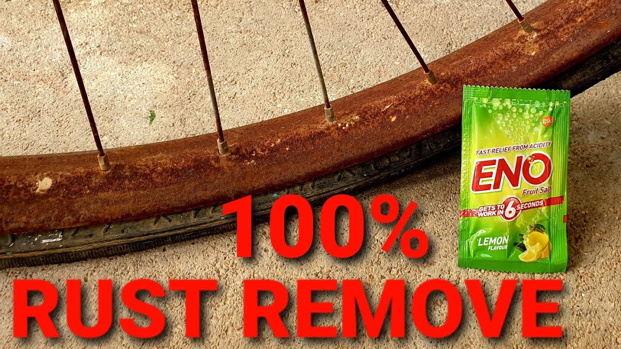 RUST REMOVE | RUST REMOVE  WITH ENO | REMOVE RUST | CLEAN WITH ENO | RUST REMOVER | MRSHA | ENO HACK