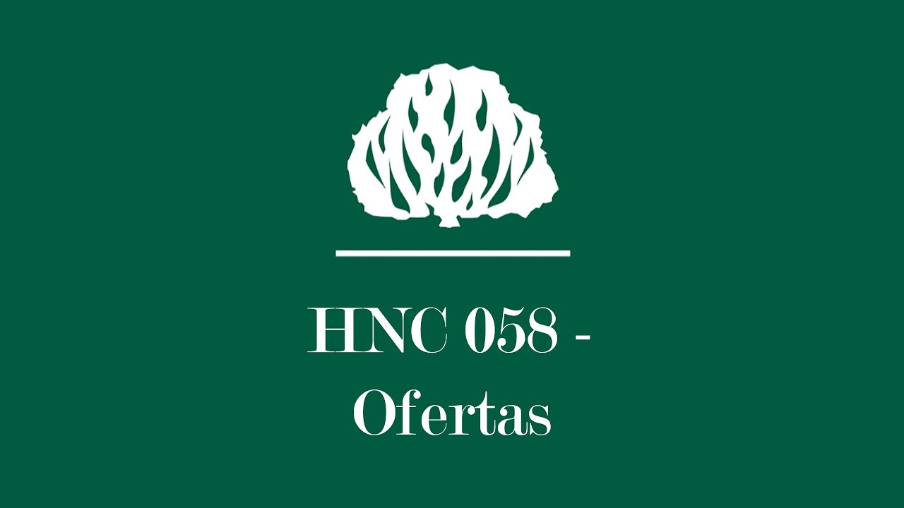 HNC 058 - Ofertas [Letra] | Hinário Novo Cântico Presbiteriano