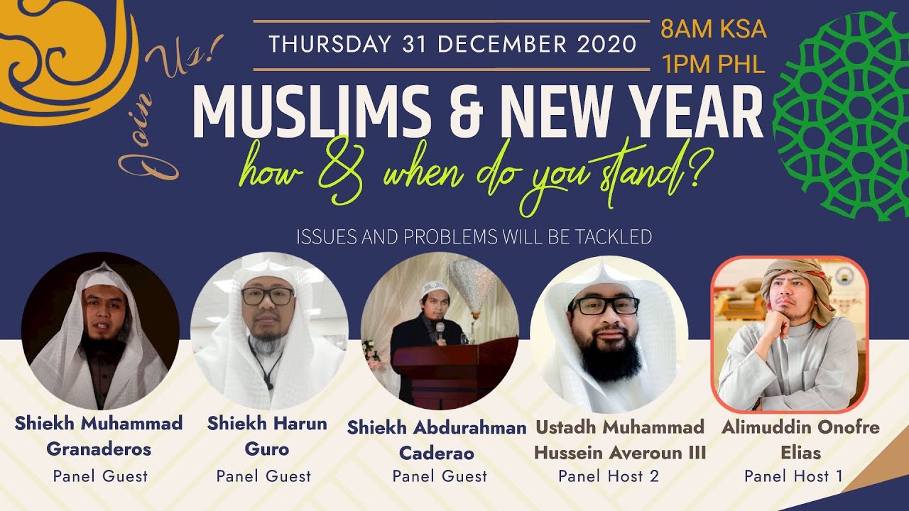 MUSLIMS & NEW YEAR - HOW & WHEN DO YOU STAND? - DIGITAL ONLINE FORUM 2020