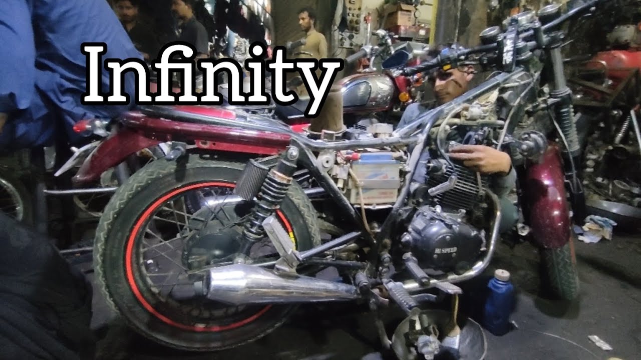 Maintenance of hi speed Infinity 150CC | Ahmeds motovlog | Hi speed Infinity