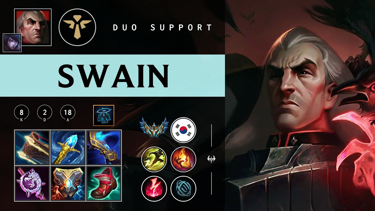 Swain Support vs Karma - KR Challenger Patch 26.05