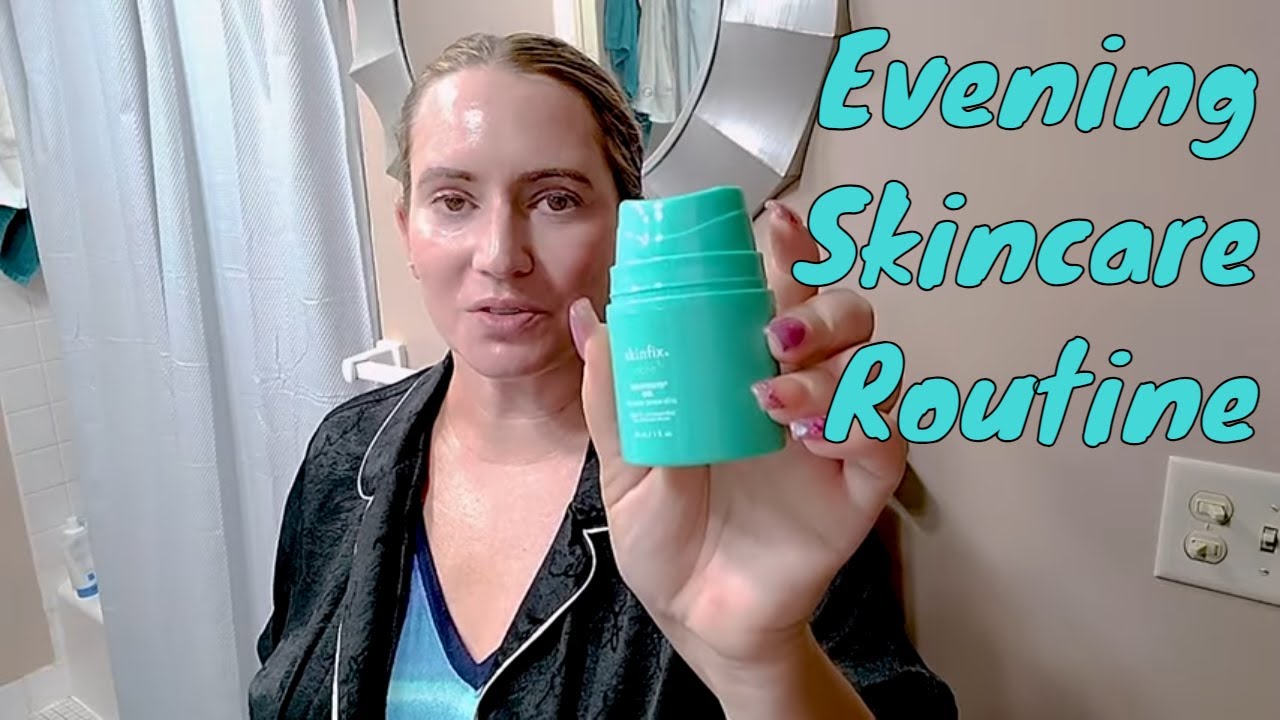 Evening Skincare Routine - Anti-Aging & Acne Friendly Products - Dry & Sensitive Skin