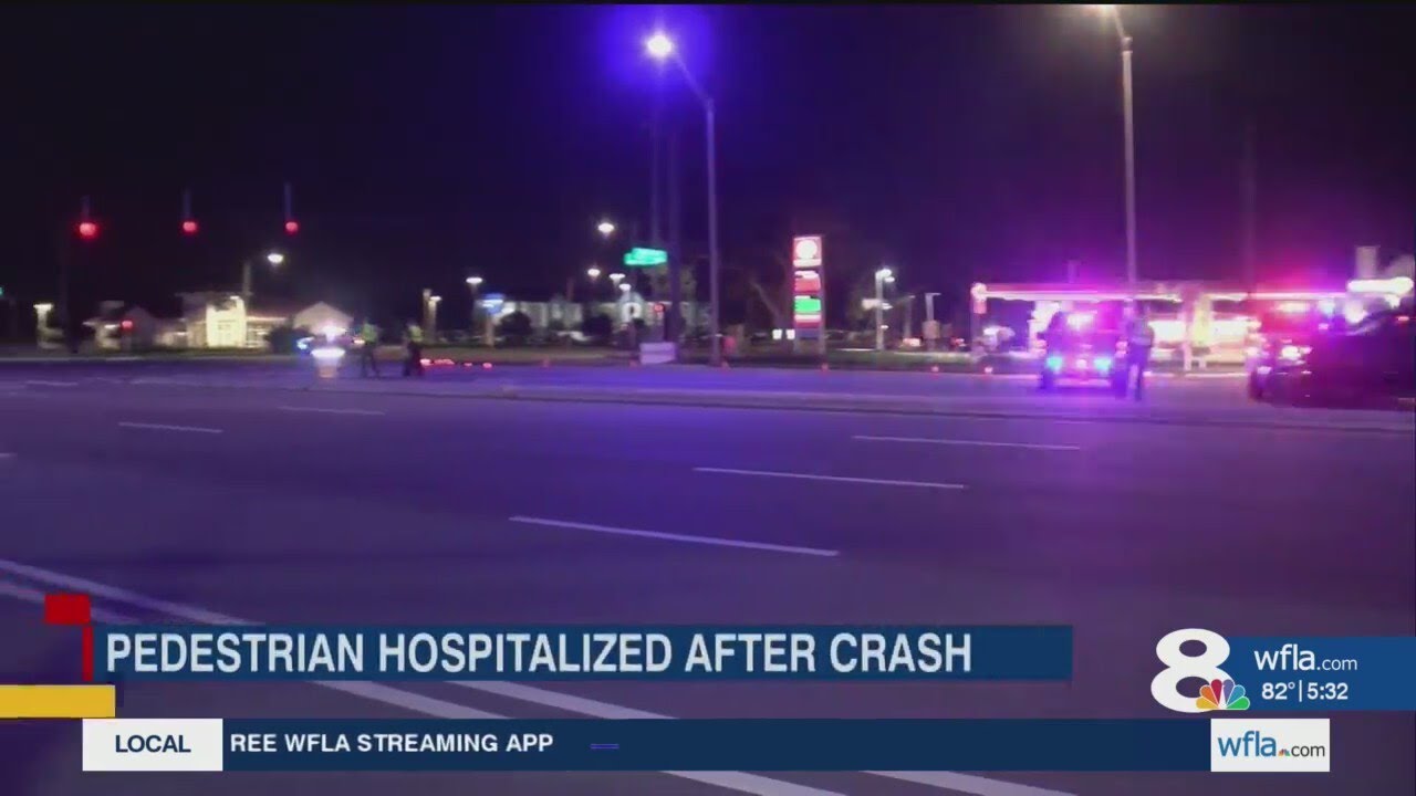 Pedestrian Hospitalized After Crash &mdash; Major Traffic Delays in Area