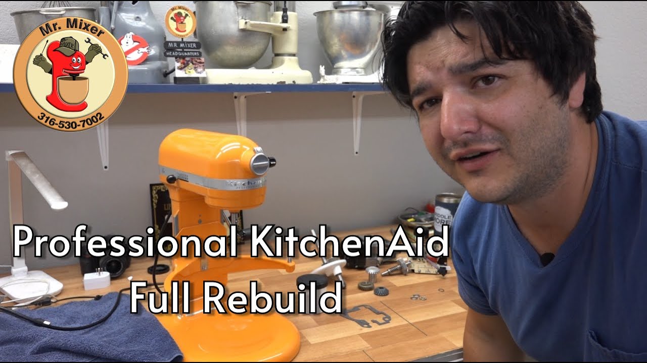 Professional 600/Pro 5 Plus KitchenAid Mixer Full Rebuild! Make Your 20 Year Old Mixer New Again!