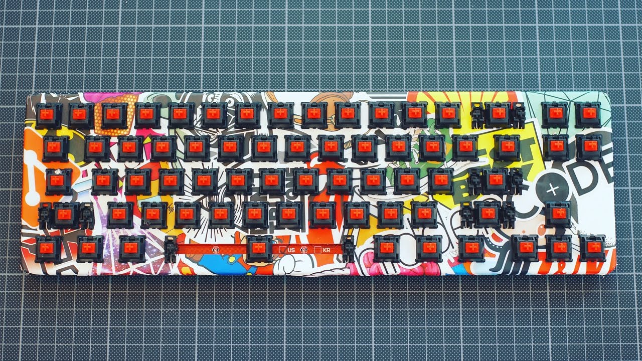 Mechanical Keyboard Stickerbomb